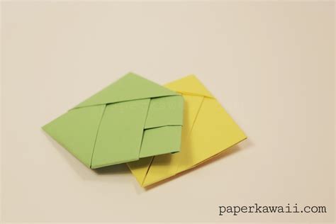 Origami Bamboo Letter Fold - Paper Kawaii