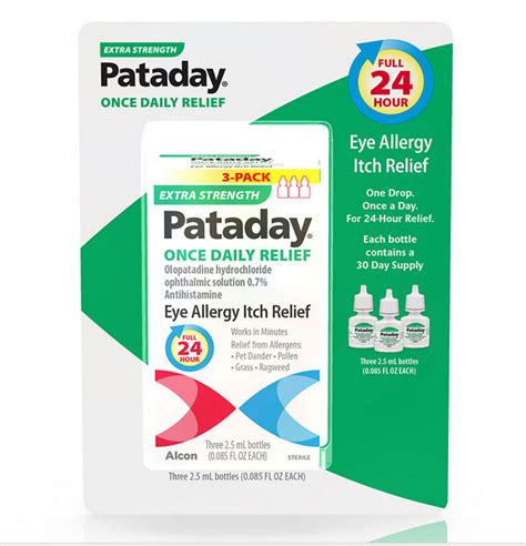 Pataday Eye Drops Extra Strength (2.5 ml. 3 pk.) – Openbax