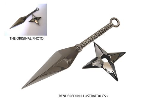 Kunai loves Shuriken by likewonderland on DeviantArt