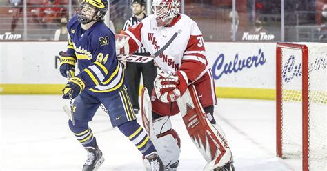 Michigan Hockey Recap: Wolverines drop both games at Wisconsin - Maize ...