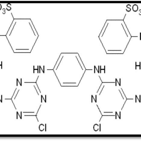 Chemical structure of reactive red 120 dye | Download Scientific Diagram