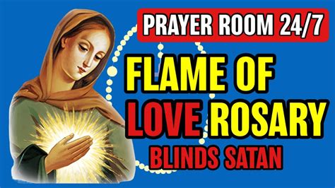 The Flame of Love Rosary ♥️ Rosary Prayer Room 24/7 ♥️ All 20 Decades ♥ ...