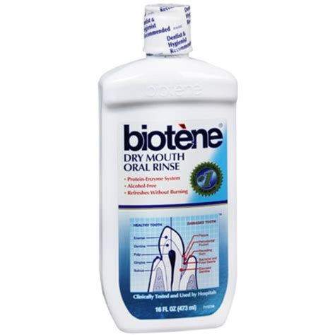 Biotene Dry Mouth Mouthwash 16 oz (Pack of 4) - Walmart.com - Walmart.com