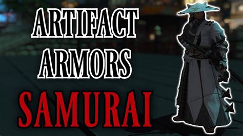 Samurai Artifact Armors SB to SHB (FFXIV) - YouTube