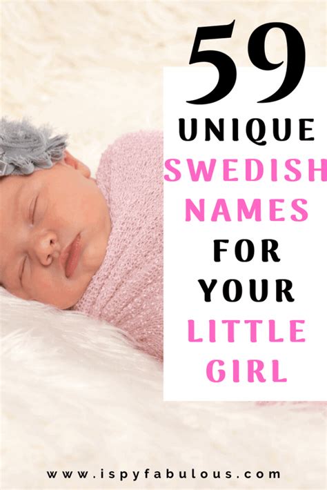 59 Unique Swedish Girl Names Everyone Will Love! - I Spy Fabulous