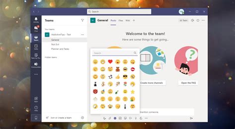 How to use Microsoft Teams emoji, reactions, and GIFs