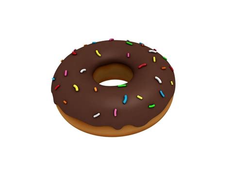 Donut 3D model | CGTrader