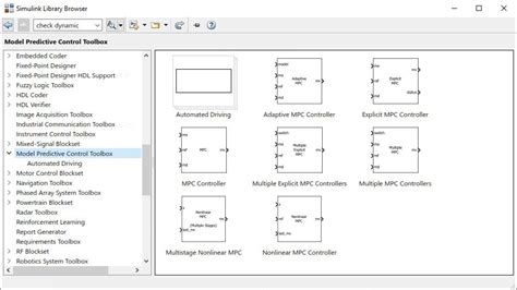 Model Predictive Control Toolbox - MATLAB