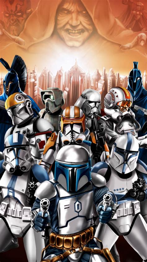 Clone Trooper Wallpaper - Star Wars Clone Wars Wallpaper Phone - 1080x1920 Wallpaper - teahub.io