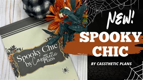 NEW SPOOKY CHIC STICKER BOOK BY CASSTHETIC PLANS - YouTube