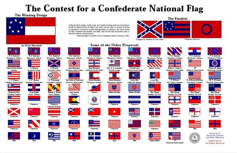 A bunch of confederate flag proposals : r/rightistvexillology