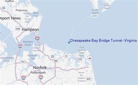 Chesapeake Bay Bridge Tunnel, Virginia Tide Station Location Guide