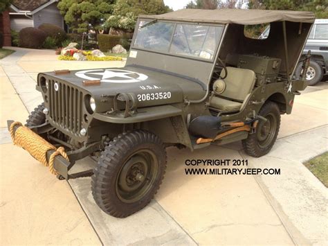 1944 Willys MB Jeep for Sale - Militaryjeep.com