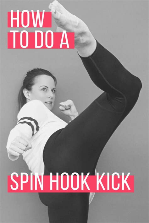 FREE Spin Hook Kick tutorial | Kicks, Martial arts workout, Martial ...