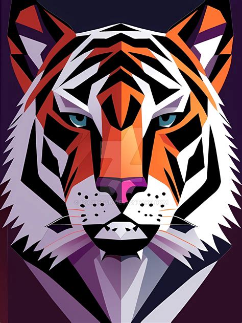 Vector Art: Tiger 10 by 123JUST4U on DeviantArt