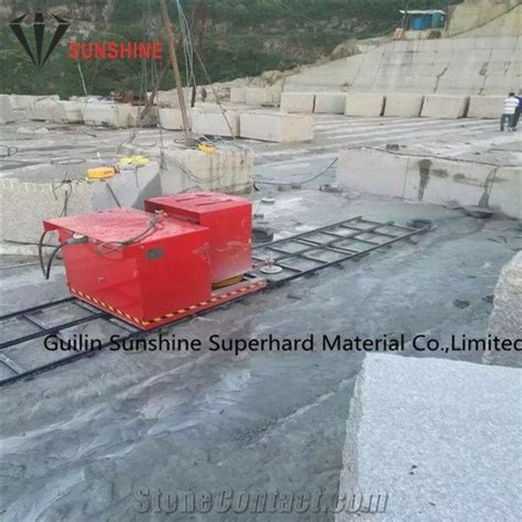 Wire Saw Machine for Granite Quarries 11.5mm Diamond Wire Diamond ...