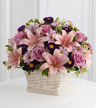 FTD Loving Sympathy Basket - DELUXE - Sympathy Flowers - Flowers Fast