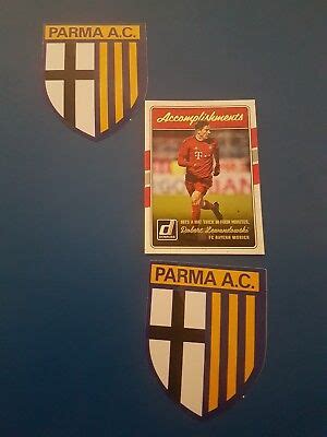 2 of Parma FC logo stickers for Laptops, folders, suitcases, windows ...