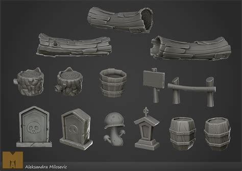 3D stylized artist (Environment and Props) — polycount