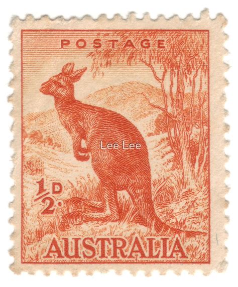 "Old Australian stamp" by Lee Lee | Redbubble