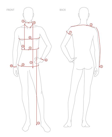 Measurement guide — JSMP | Made-to-measure | Bespoke Tailoring | By HK ...