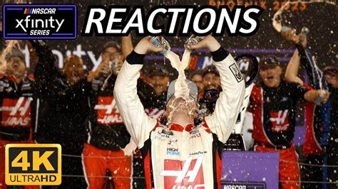 2023 Xfinity Championship Race Reactions - YouTube