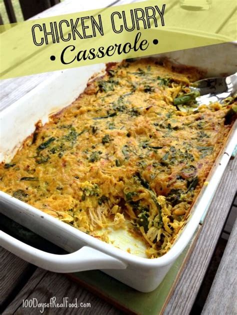 Chicken Curry Casserole ⋆ 100 Days of Real Food