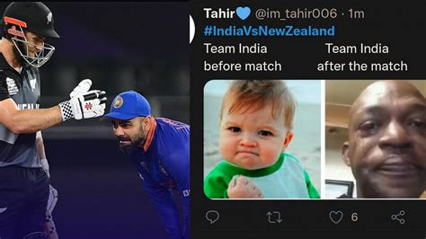 India vs New Zealand meme