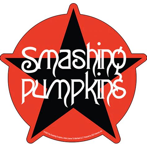 Smashing Pumpkins Star Logo - Vinyl Sticker at Sticker Shoppe