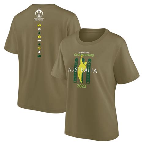 Australia Cricket World Cup 2023 Champions Fashion Graphic T-Shirt ...