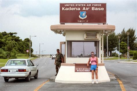 Kadena Air Base Gate 2 - 1990 | Haunted places, Kadena, Playing tourist