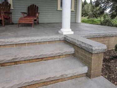 Concrete Steps & Stairways - Stamped & Colored Concrete Stairways Offer Endless Design ...