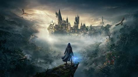 Online crop | HD wallpaper: Hogwarts Legacy, video games, dragon, owl ...