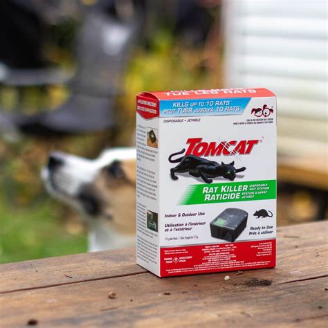 Tomcat Rat Killer Disposable Bait Station 113g (Child & Dog Resistant) | Tomcat Canada