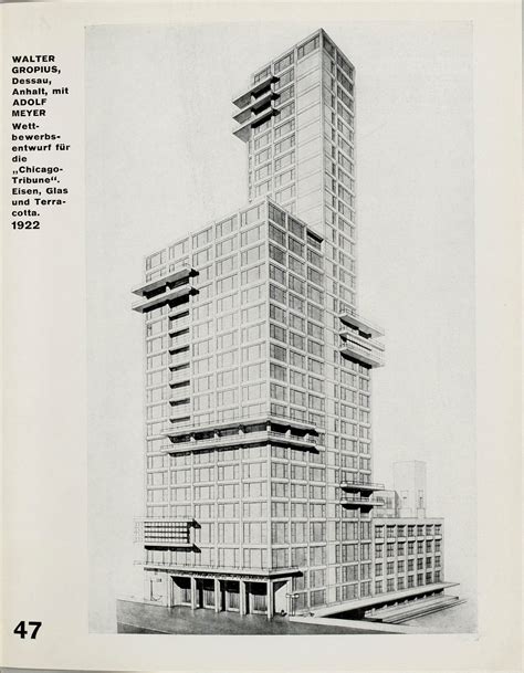 Walter Gropius’ International Architecture (1925) | The Charnel-House