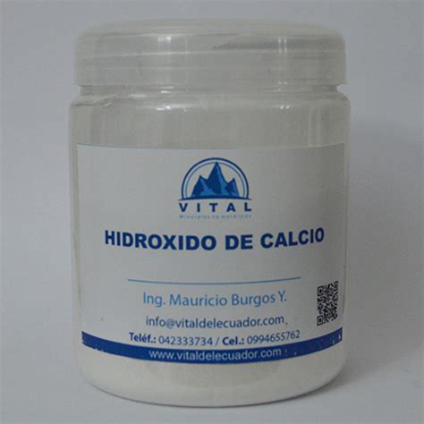 Hidróxido de Calcio - Vital del Ecuador