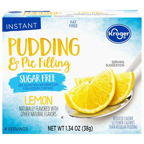 Kroger® Sugar Free Lemon Pudding & Pie Filling