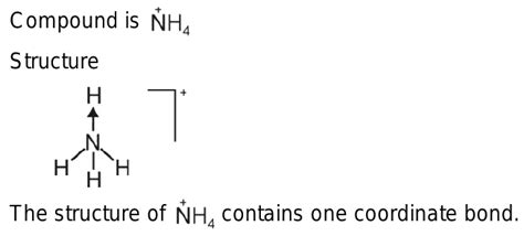 Lewis structure of NH4+