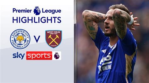 Leicester City 2-1 West Ham | Premier League highlights | Video | Watch ...