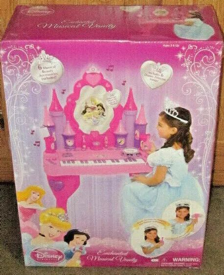 DISNEY PRINCESS PIANO Keyboard Musical Vanity Beauty Salon Interactive Girls Toy $289.99 - PicClick