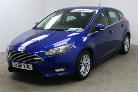 Used 2017 BLUE FORD FOCUS ZETEC TDCI Hatchback 1.5 ZETEC TDCI 5d 118 BHP for sale in Manchester ...