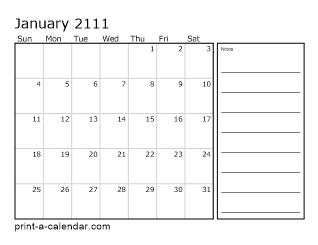 Download 2111 Printable Calendars