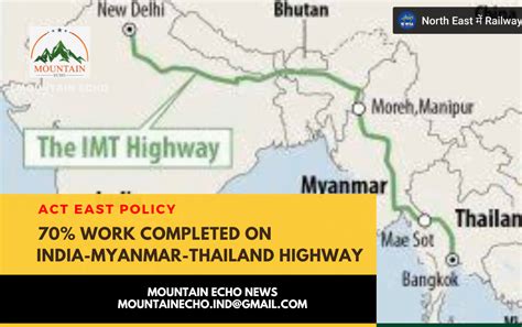 India Myanmar Thailand Trilateral Highway nearing completion