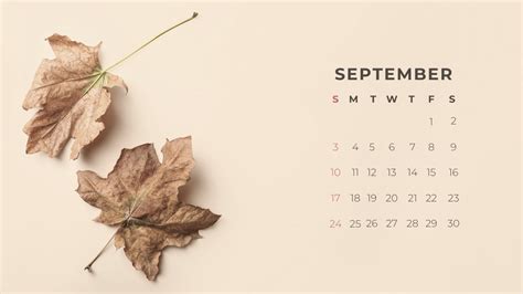 🔥 Free Download September Desktop Background Calendar Wallpaper In by ...