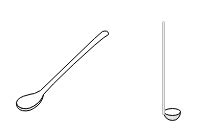 Spatula Laboratory Apparatus Drawing