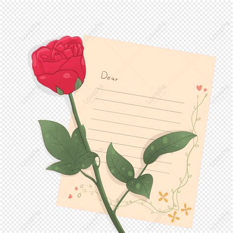 Rose And Letter PNG Picture And Clipart Image For Free Download ...