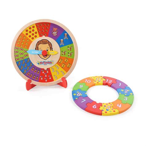 Mr Tumble Puzzle Clock | Wilko