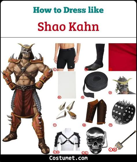 Shao Kahn (Mortal Kombat) Costume for Halloween