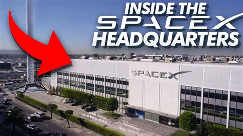 SpaceX: See Inside Elon Musk's Futuristic Headquarters - YouTube