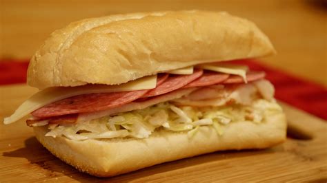 Cold Cut Sandwich with Coleslaw • Turano Baking Co